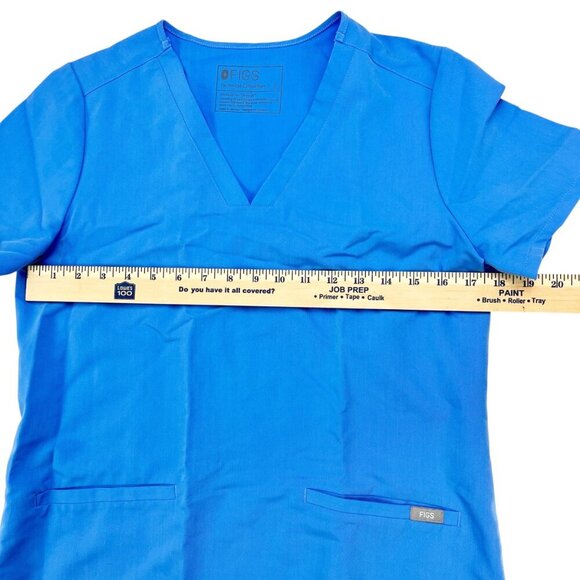 FIGS Technical Collection Shirt Pockets Blue Size S - Picture 10 of 11